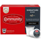Community Coffee Signature Blend, Dark Roast Coffee Pods, Compatible with Keurig 2.0 K-Cup malt-inspired, 36 Count (Pack of 1)
