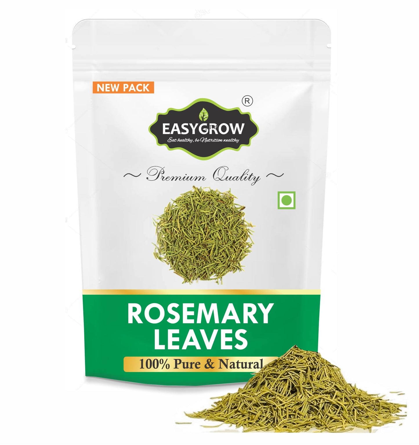 Easygrow Rosemary Dried Leaves (100% Natural) - 100 gm, Dried Rosemary Leaves For Hair Growth