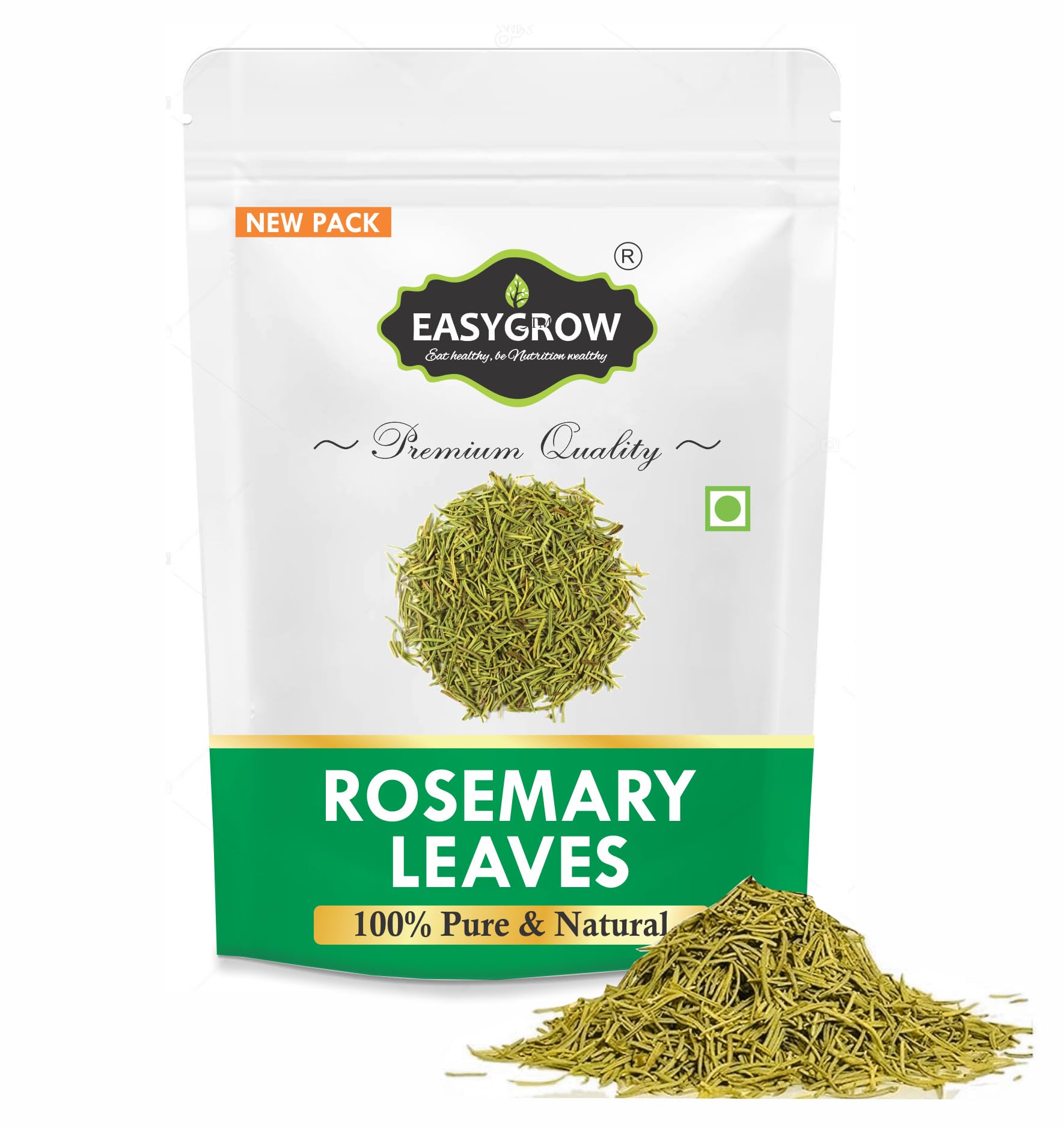 Easygrow Rosemary Dried Leaves (100% Natural) - 100 gm, Dried Rosemary Leaves For Hair Growth