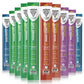 Mission Meats Meat Sticks Variety Pack - Beef, Pork, Turkey - Nitrate Free, Gluten Free, Paleo - 10 Count