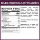 Dark Chocolate Covered Walnuts - 1.25 Lb Tub