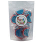 Jelly Fruit Slices Gummy Candy Individually Wrapped (Blue Raspberry, 1 Pound)