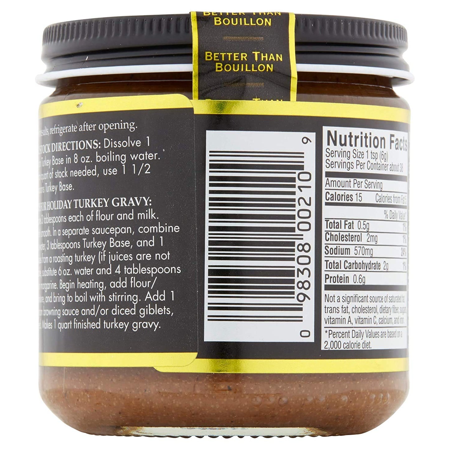 Better Than Bouillon Superior Touch, Turkey Base, 8 oz