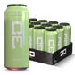 3D Energy Drink - Sugar Free  200mg Caffeine  Pre Workout  Taurine  L-Carnitine  Lightly Carbonated  16oz Cans  12 Pack - Cucumber Melon