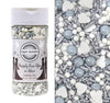 Mystic Sprinkles Wedding/Bridal Sprinkles Mixes (Happily Ever After in Silver Sprinkle Mix 3.8oz)