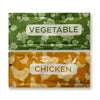 Stapster Savory Choice Vegetable Broth (9.6 G) and Chicken Broth Concentrate (12 G) - Bundle of 32 pcs - 16 pcs Vegetable and 16