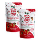 Just The Fun Part Mini Waffle Cones Filled with Belgian Chocolate, Peppermint & Dark Chocolate, 4.23 oz (Pack of 2)