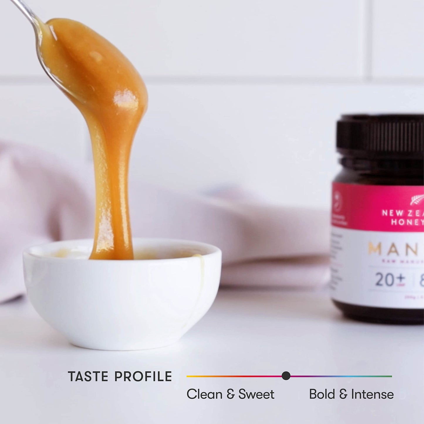 New Zealand Honey Co. Raw Manuka Honey Umf 20+ | Mgo 829+, Umf Certified / 8.8Oz