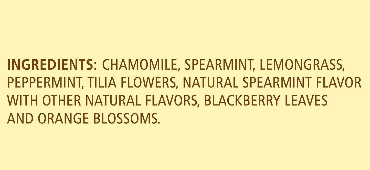 Celestial Seasonings Sleepytime Mint Herbal Tea - Caffeine Free, 20 Count (Pack of 6)