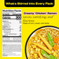 Immi Creamy 'Chicken' Ramen Cup Noodles - 18G Plant-Based Protein, 8G Net Carbs, Keto Friendly, High Protein, High Fiber, Ready