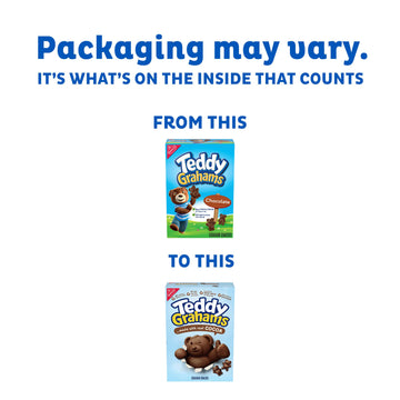 Teddy Grahams Chocolate Graham Snacks, 10 oz