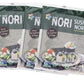 KIMNORI Sushi Nori Seaweed Sheets, Organic, Gluten Free, 30 Full Size Sheets, 10 Count (Pack of 3), 25 Gram