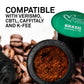 Italian Coffee compact pieces for Espresso Lovers - 40 Pods, Compatible with Verismo, CBTL, Caffitaly, K-fee Systems, Assorted Flavors