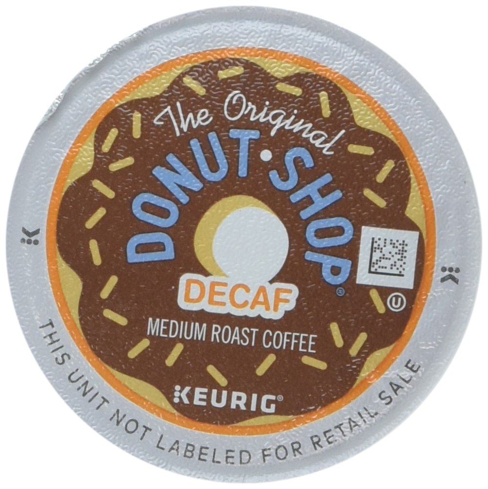 Keurig The Original Donut Shop Decaf Coffee K-Cups, 18 Count, Multi/None, Model 01802