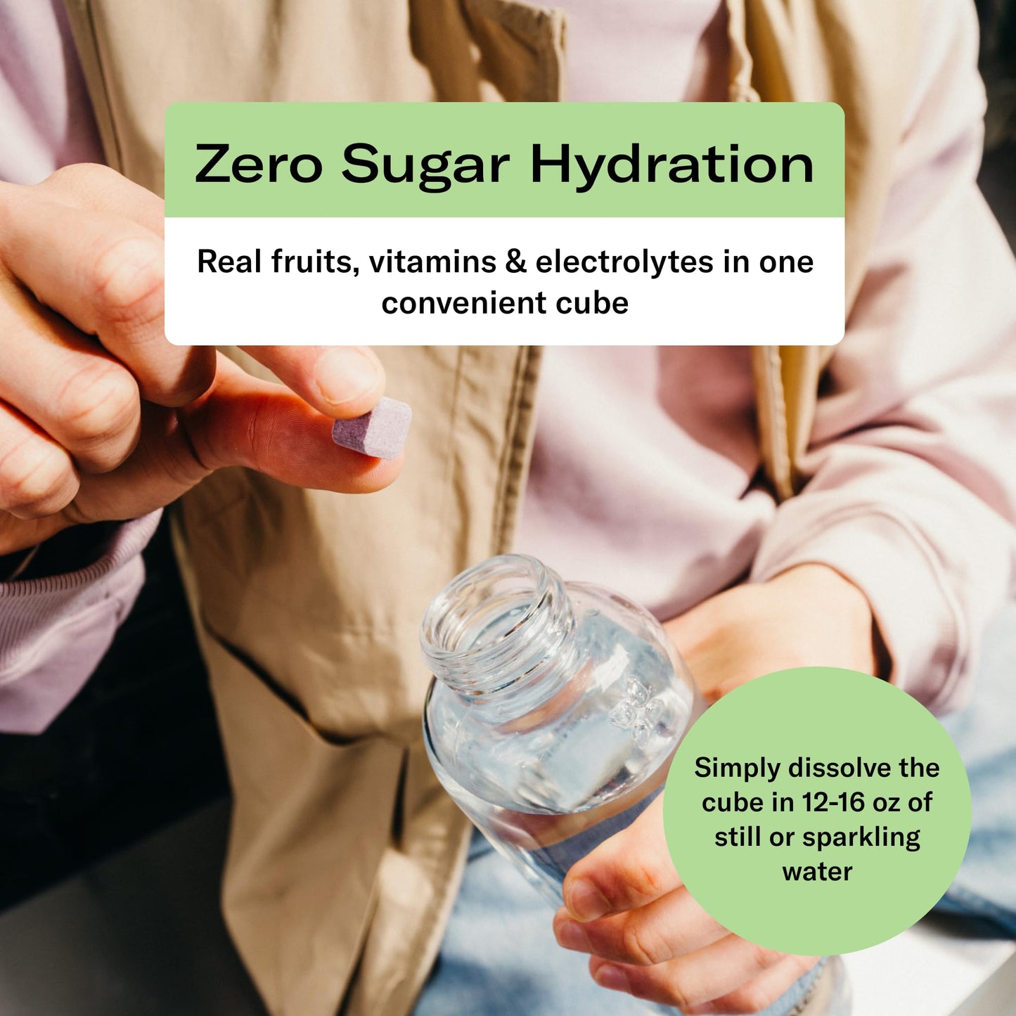 waterdrop MICRODRINK Hydration Cubes, Pineberry & Passion Fruit, 12 Count (Pack of 2), Zero Sugar, Vegan Water Enhancer Drops
