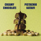 Lovetta Dubai Chocolate Bar Variety Pack  Pistachio & Cookie Butter Knafeh - Luxury Rich Milk Chocolate  Individually Wrapped Fresh  enhanced Pistachio Cream & Cookie Butter Kataifi Filling Halloween Candy