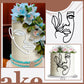 Marsui 10 Pcs Boho Lady Face Cake Topper Acrylic Minimalist Lady Cake Toppers Happy Birthday Cake Decoration For Women Wedding B