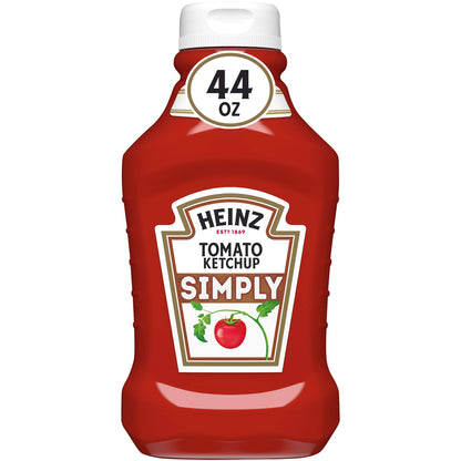 Heinz Simply Tomato Ketchup (44 oz Bottle)