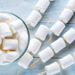1 Pound of Large White Marshmallows with Bonus Roasting Sticks - Made with Natural Vanilla  No Artificial Flavors - Great for Campfires  SMores  Rice Crisp Bars  Cake Garnishes  Hot Chocolate