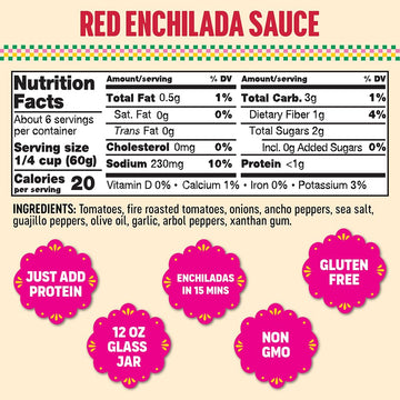 Somos Red Enchilada Sauce, 12 Oz