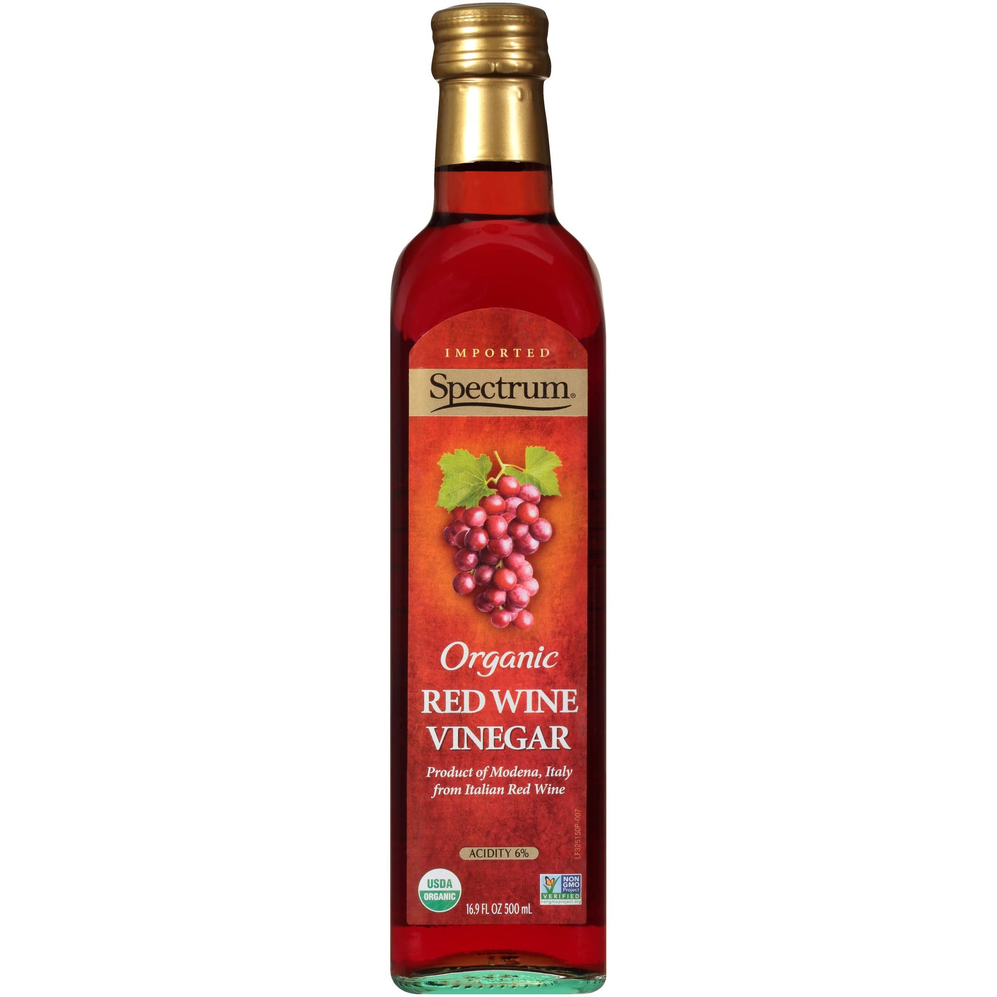 Spectrum Culinary Organic Red Wine Vinegar, 16.9 fl. oz., Pack of 1