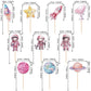 40 Pcs Astronaut Cupcake Toppers - Space Girl, Star, Rocket, Planet, Earth, Cake Decorations For Space Theme Gender Reveal Baby