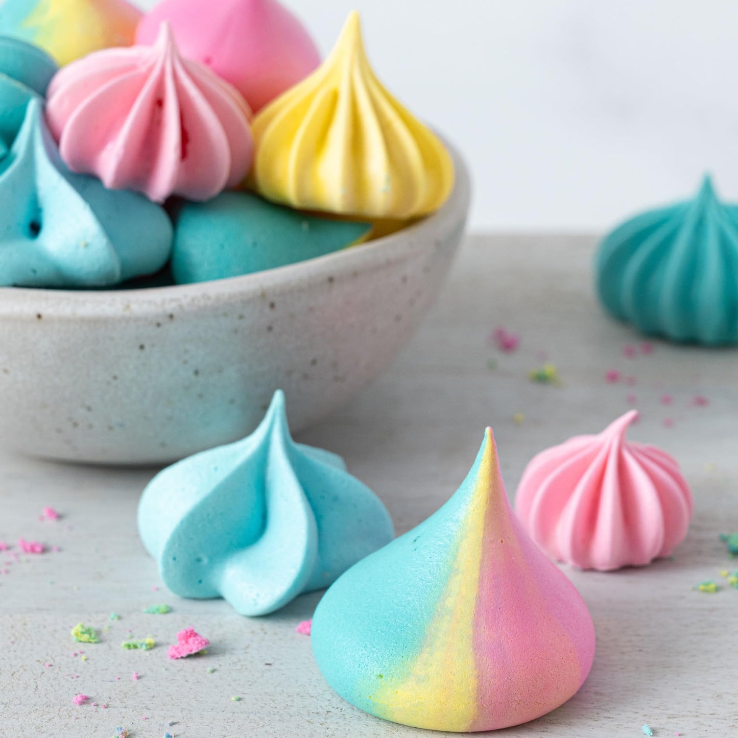 Enco Premium Meringue Powder Vanilla Flavor: Perfect For Baking And Creative Decorating (8.8 Oz (250Gr))