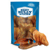 Best Bully Sticks All Natural Usa Baked  Packed Pig Ears For Dogs - Single Ingredient Highly Digestible 100 Pork Dog Chew Treats