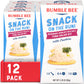 BUMBLE BEE Snack On The Run! Rosemary, Garlic & Sea Salt Tuna Salad with Crackers Kit, High Protein Snack Food, Canned Tuna, Hea