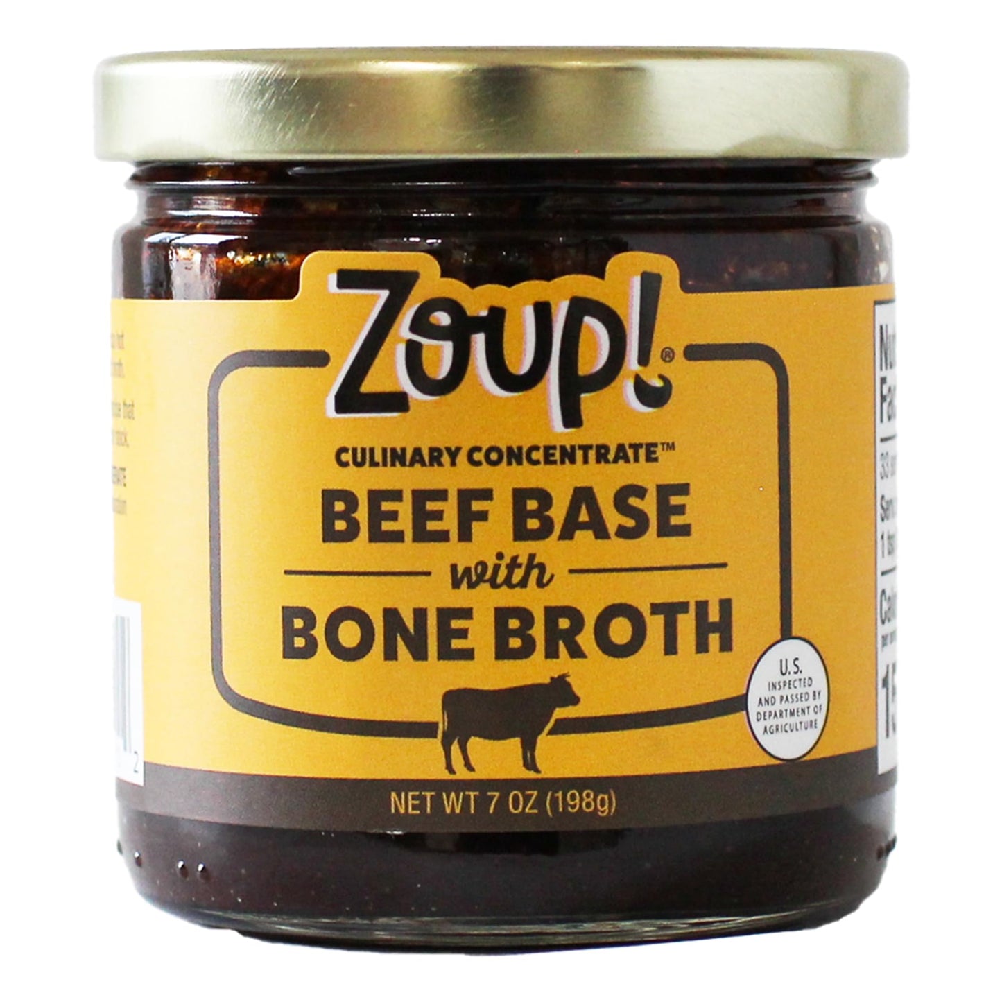 Zoup! Beef Bone Broth Culinary Concentrate - Keto-Friendly, Gluten Free, Sugar Free - 8 oz