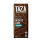 TAZA chocolate Organic Amaze Bar 95% Stone Ground  Wicked Dark With Almonds  Vegan  2.5 Oz  10 Count