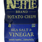 Kettle Brand Potato Chips, Sea Salt And Vinegar, 13 Ounce (Pack Of 10)