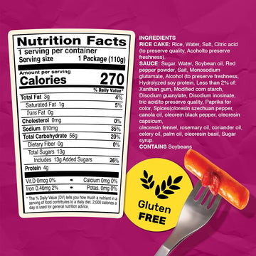 O'Food Mala Cup Tteokbokki Pack Of 6, Numbing & Spicy Sichuan Pepper Flavor, Gluten-Free Korean Rice Cakes, Microwaveable & Inst