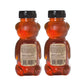 Desert Creek Honey, Honey Bears Containing Raw, Unfiltered, Unpasteurized Texas Honey, 12 Ounce (Pack Of 2)