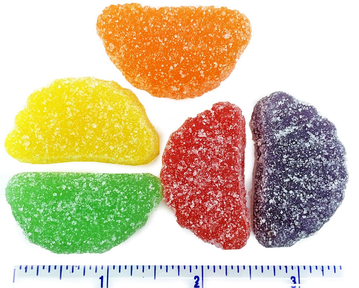 Sweetgourmet Assorted Fruit Slices | Bulk Jelly Candy | 1 Pound