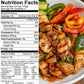 Grumpy Butcher Premium Prepared Meals: Chicken Asada & Vegetables, 10 Pack (12 Oz Each, 7.5 Lb Total) - Artisan Frozen Meals - S