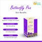 Herbs Botanica Dried Butterfly Pea Flowers For Tea Premium Herbal Tea 100% Clitoria Ternatea Flower Non Toxic, Vegan, Caffiene F