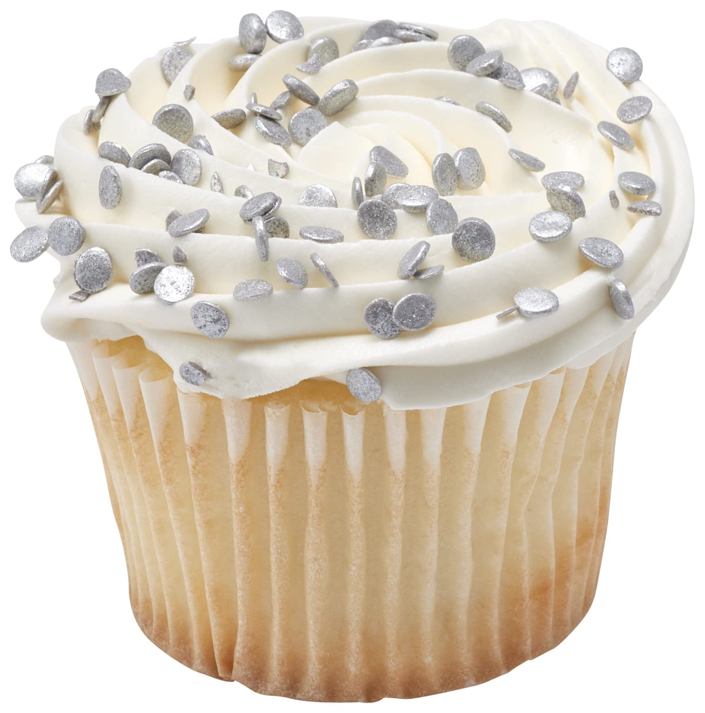 Decopac Confetti Silver Quins Sprinkles, 1.21 Lb