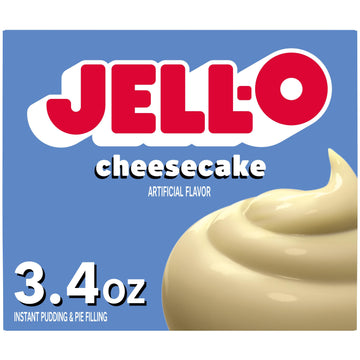 Jell-O Cheesecake Instant Pudding & Pie Filling Mix (3.4 Oz Box)