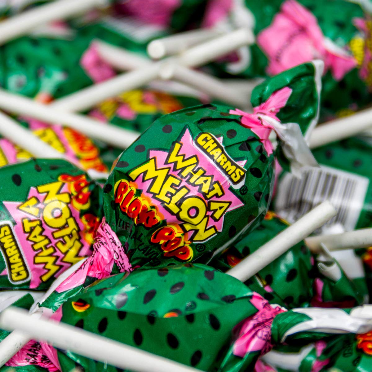 Charms Blow Pops, What-A-Melon Flavor, 48 Count (Pack Of 1)