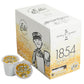 ELLIS COFFEE Single Serve Coffee Pods - 1854 Dark Roast, 24 Ounce (Pack of 1) - Compatible with K-cups and Keurig 2.0 Brewers