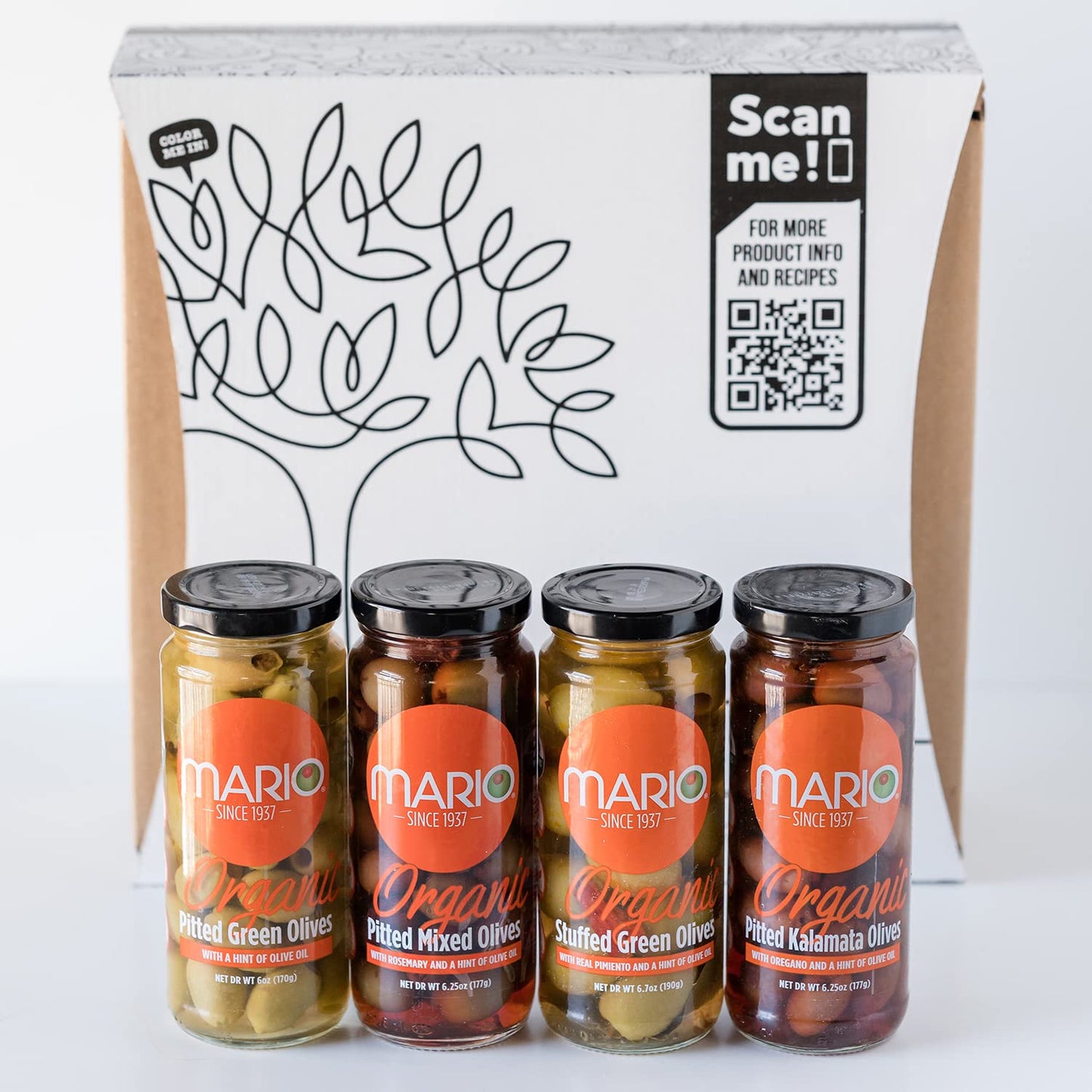 Mario Camacho Olive Gift Box, 6.25 Oz, (Pack Of 4)