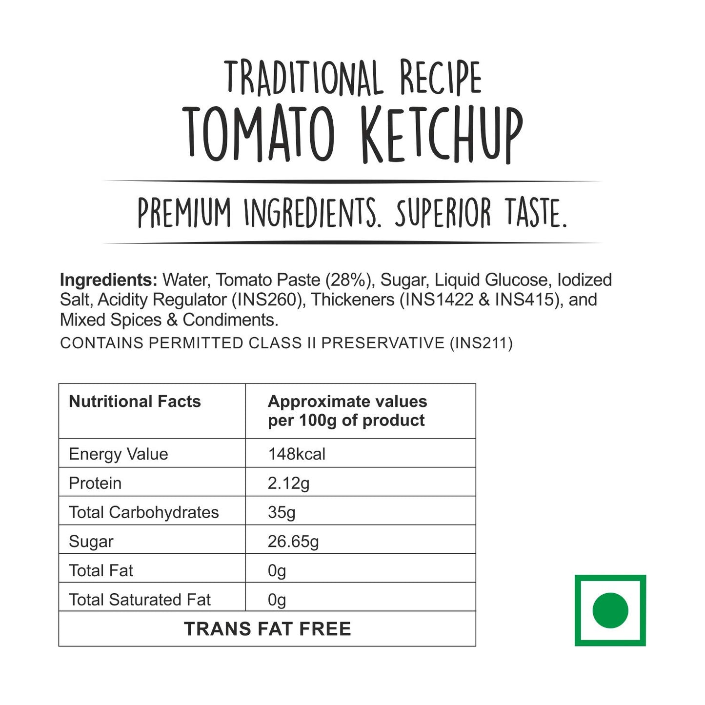 Wingreens Farms Tomato Ketchup, 950G