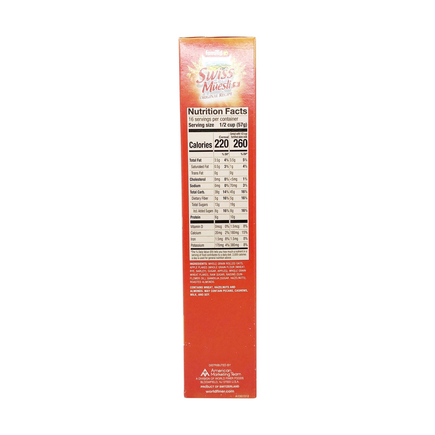 Familia, Muesli Original Large, 32 Ounce