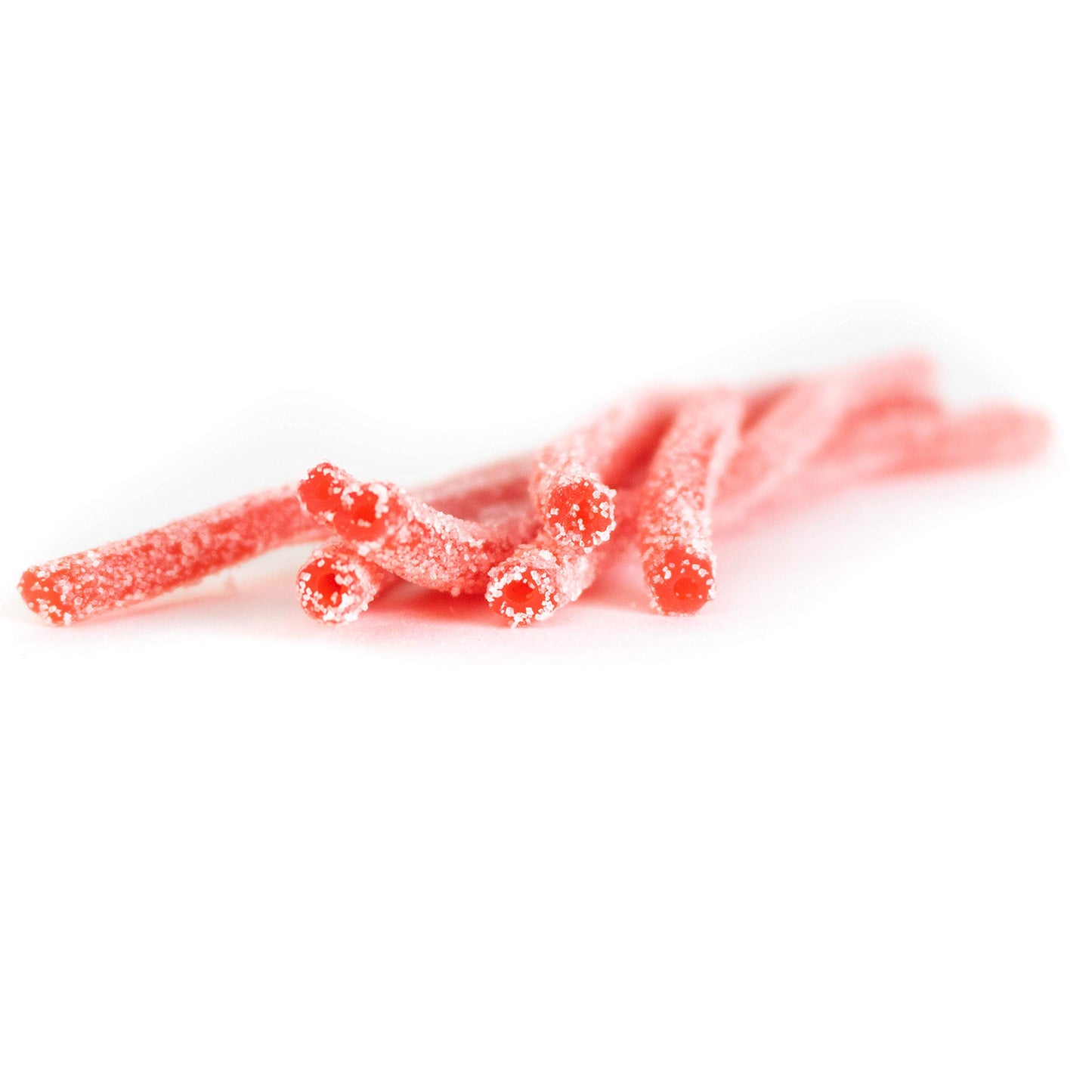 Sour Punch Straws Chewy Candy, Strawberry Flavored Sour Candy, 2oz Tray (24 Pack)