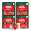 Vahdam, Organic English Breakfast Black Tea K Cup (72 Pods) Caffeinated, Usda Organic Premium Black Tea Pods | Keurig Compatible, Strong & Robust | Bpa Free & Recyclable Pods, Single Serve