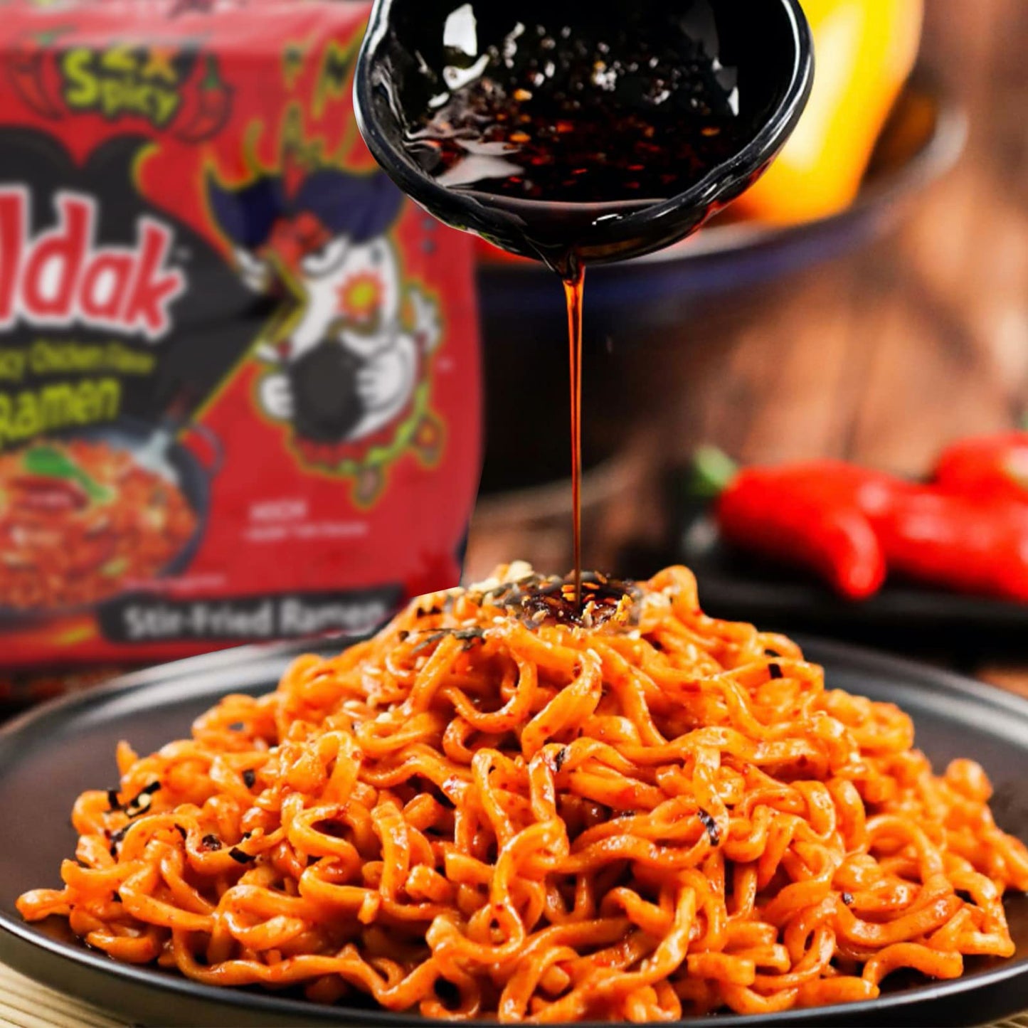 Samyang 2X Spicy Flavor Buldak Ramen Pack Of 5