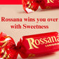 Rossana Hard Candy - Italian Candy Individually Wrapped - Hard Filled Candy (1 Pound Bag) Rossana Filled Candy