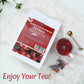 ULTHMOK Premium Hibiscus Tea Bags, 60 Count, 100% Pure Dried Hibiscus Flower, Caffeine Free, Natural, No Additives