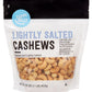 Happy Belly Roasted & Lightly Salted Cashews, 16 Ounce, Pack of 1